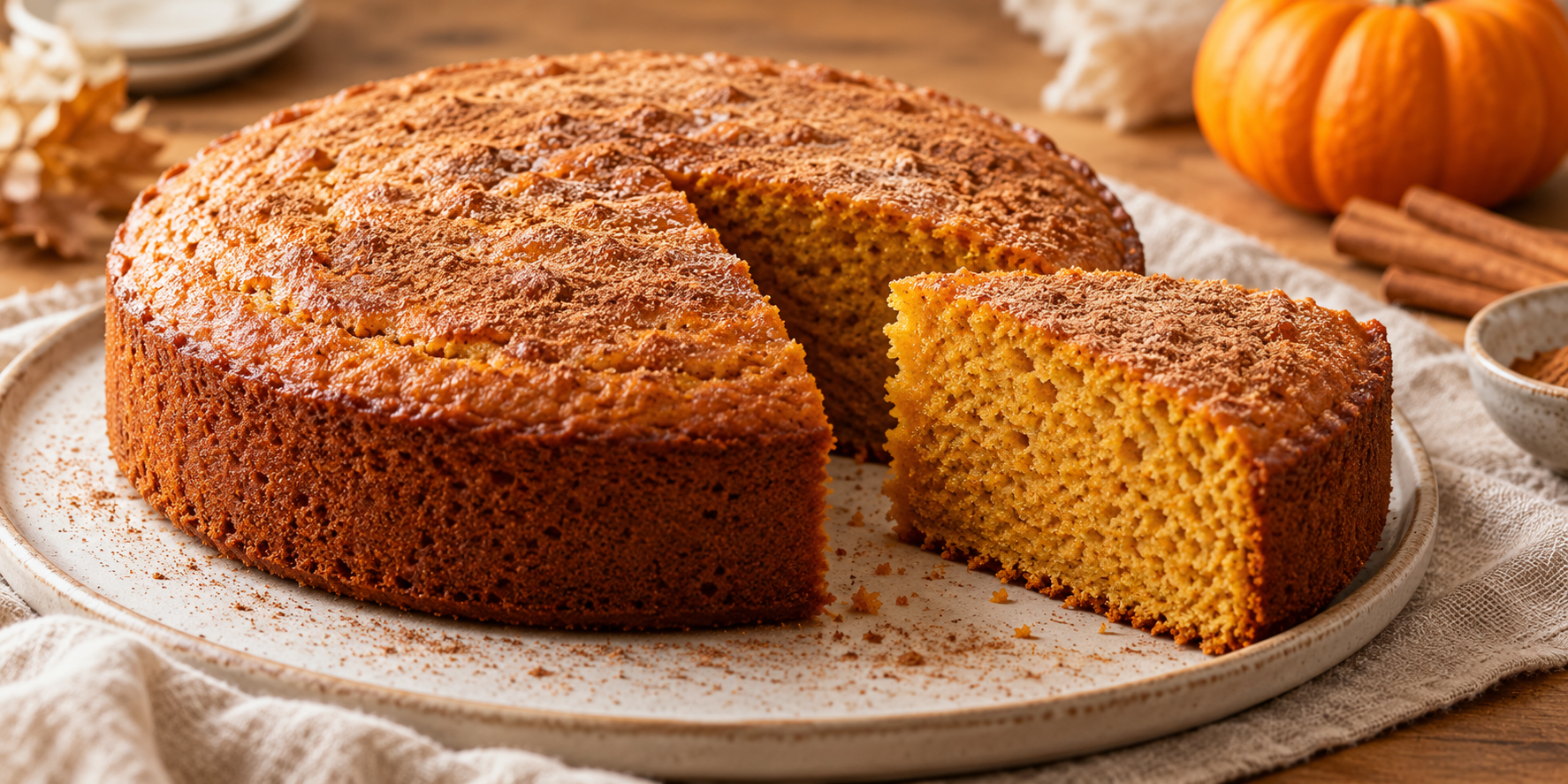 Easy Pumpkin Spiced Cake